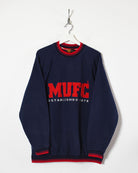 Navy Manchester United Sweatshirt - X-Large