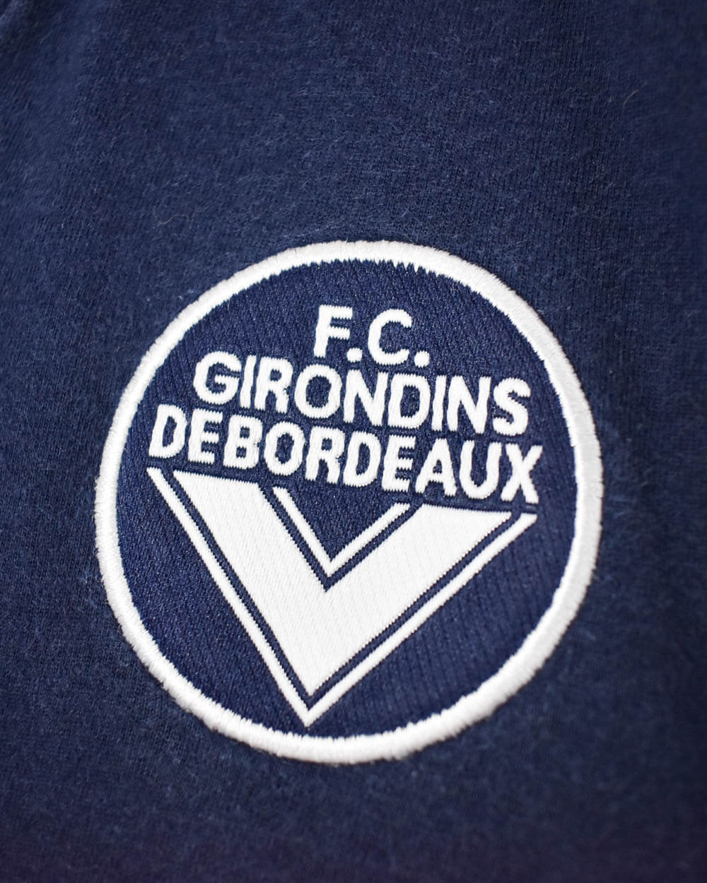 Navy Adidas 90s FC Bordeaux Training T-Shirt - Large