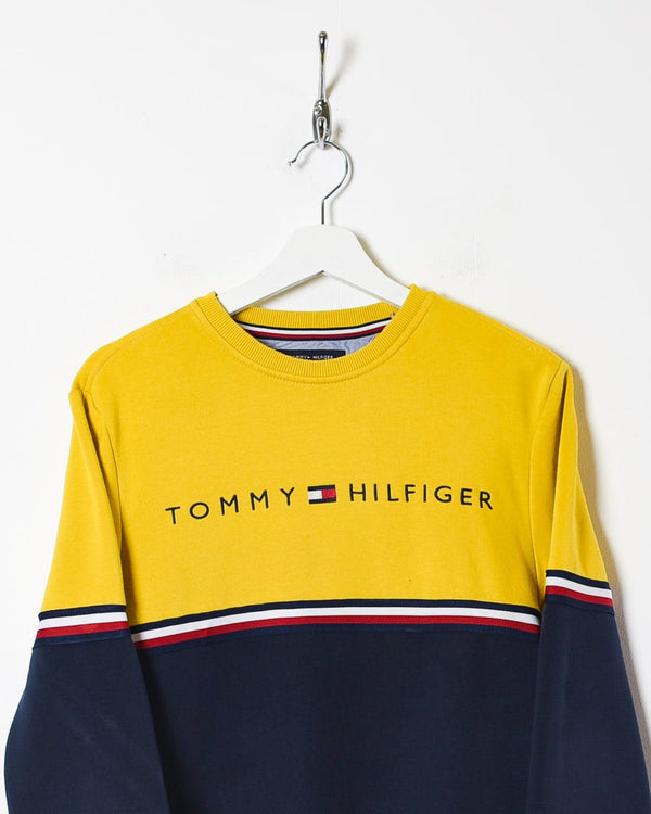 Yellow Tommy Hilfiger Sweatshirt - X-Small