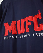 Navy Manchester United Sweatshirt - X-Large