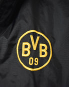 Black Nike 90s Borussia Dortmund Training Windbreaker Jacket - Medium