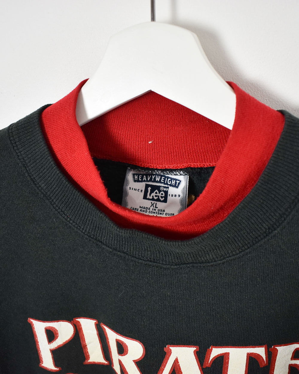 Lee Pirate Baseball 97 Sweatshirt - X-Large - Domno Vintage 90s, 80s, 00s Retro and Vintage Clothing 