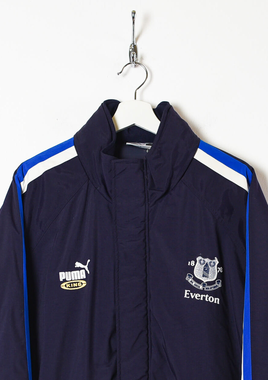 Navy Puma King 00s Everton FC Warmup Jacket - XX-Large