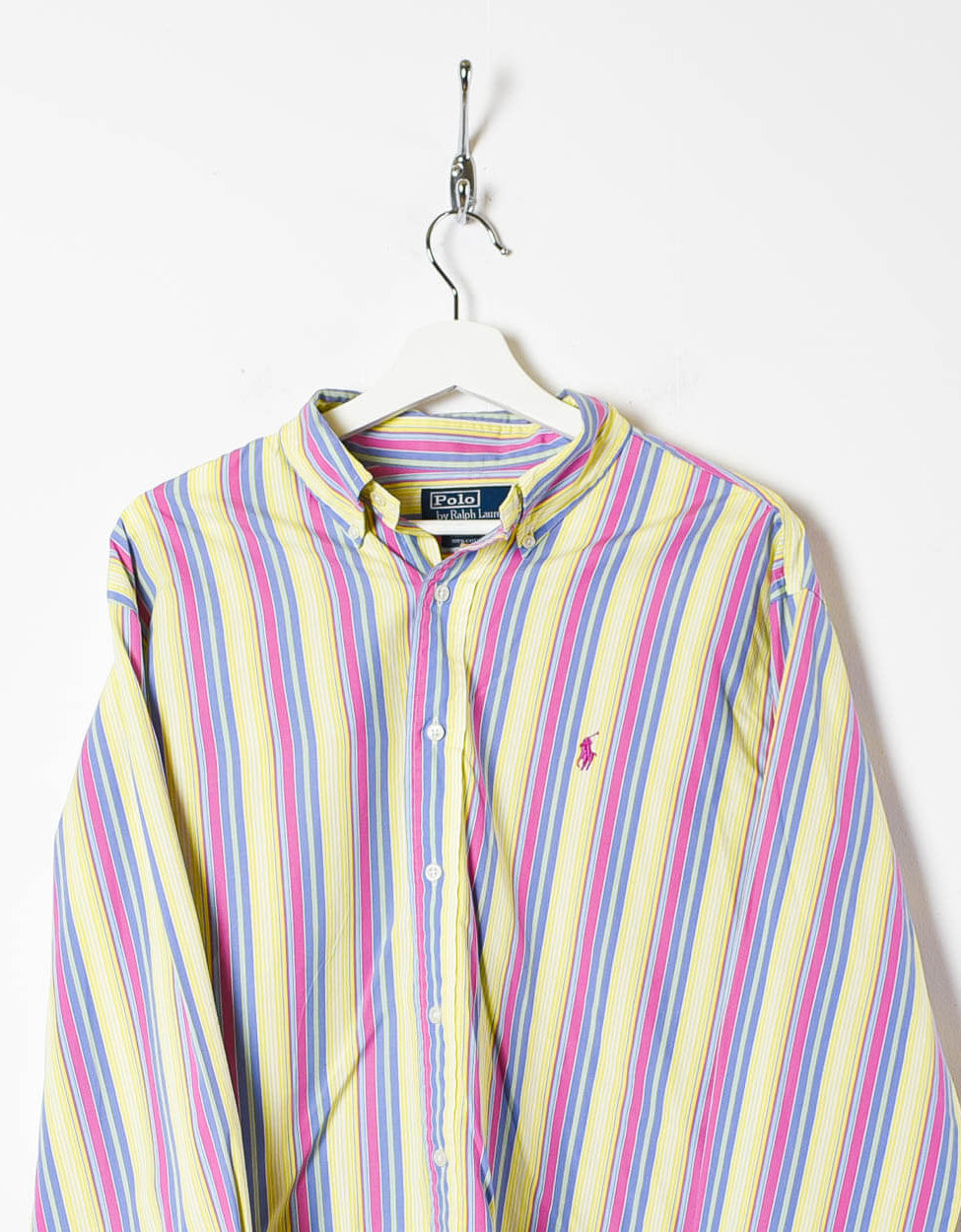 Yellow Polo Ralph Lauren Shirt - Large