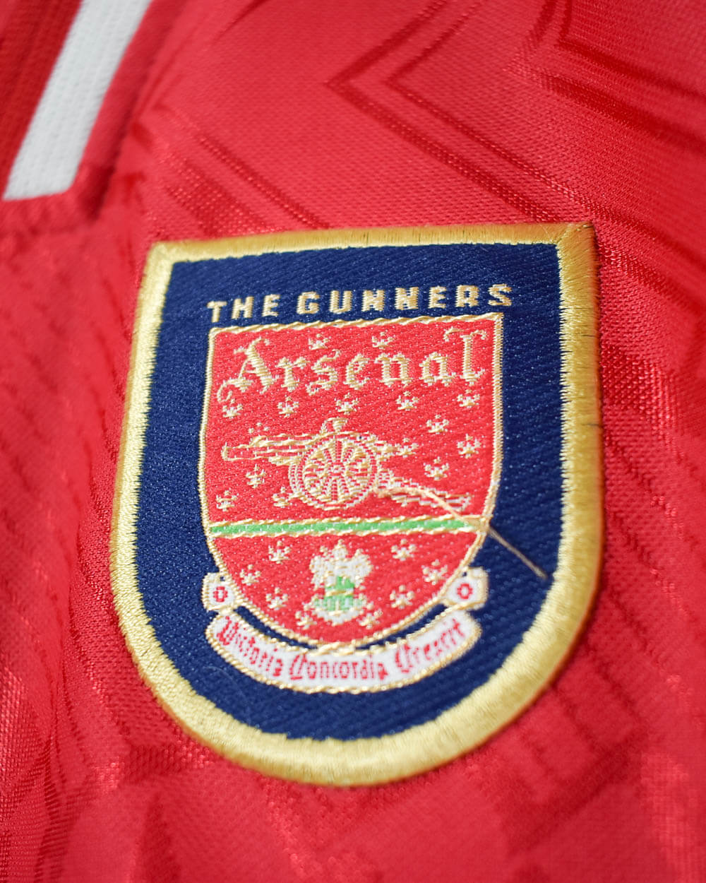 Red Nike Premier Arsenal JVC Kids Football Shirt