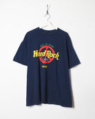 Navy Hard Rock CafŽ All Is One T-Shirt - X-Large