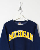 Fruit of the Loom Michigan Sweatshirt - Small - Domno Vintage 90s, 80s, 00s Retro and Vintage Clothing 