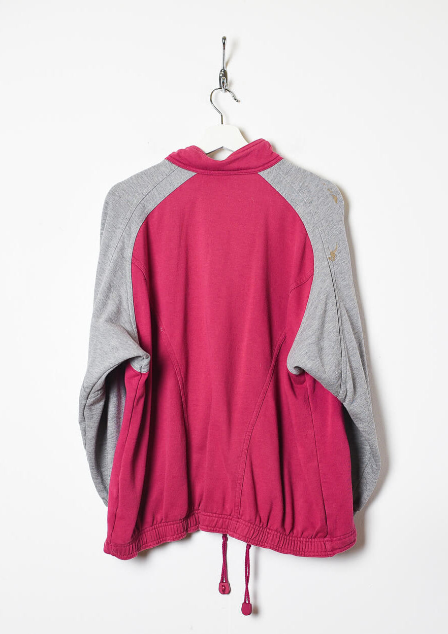 Stone Adidas Body Line Women's Zip-Through Sweatshirt - Medium