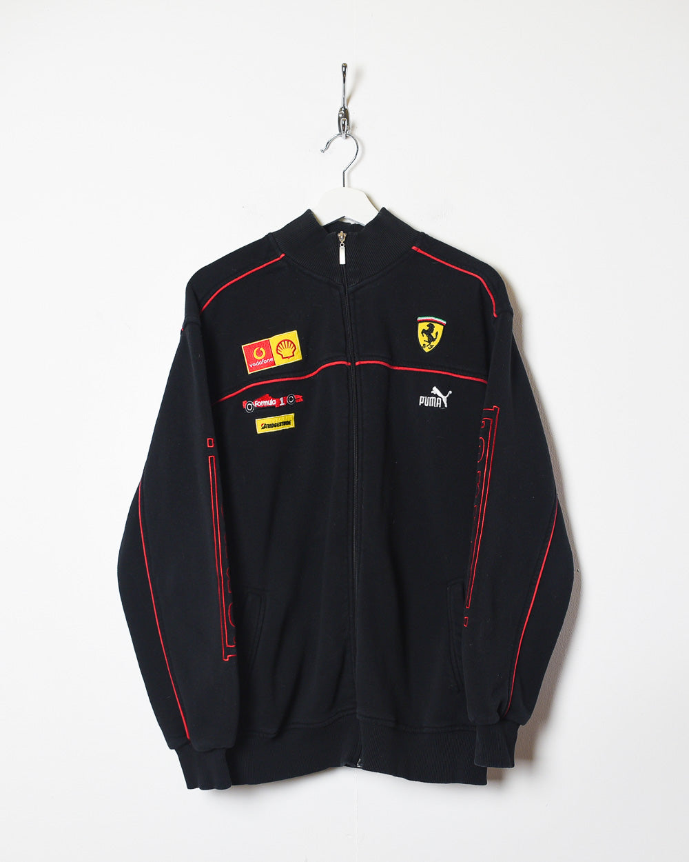 Puma Ferrari Vintage 90s/2000s Men's Official Sports Jacket. Size IT 52-54,  UK L, USA L, Black - Etsy