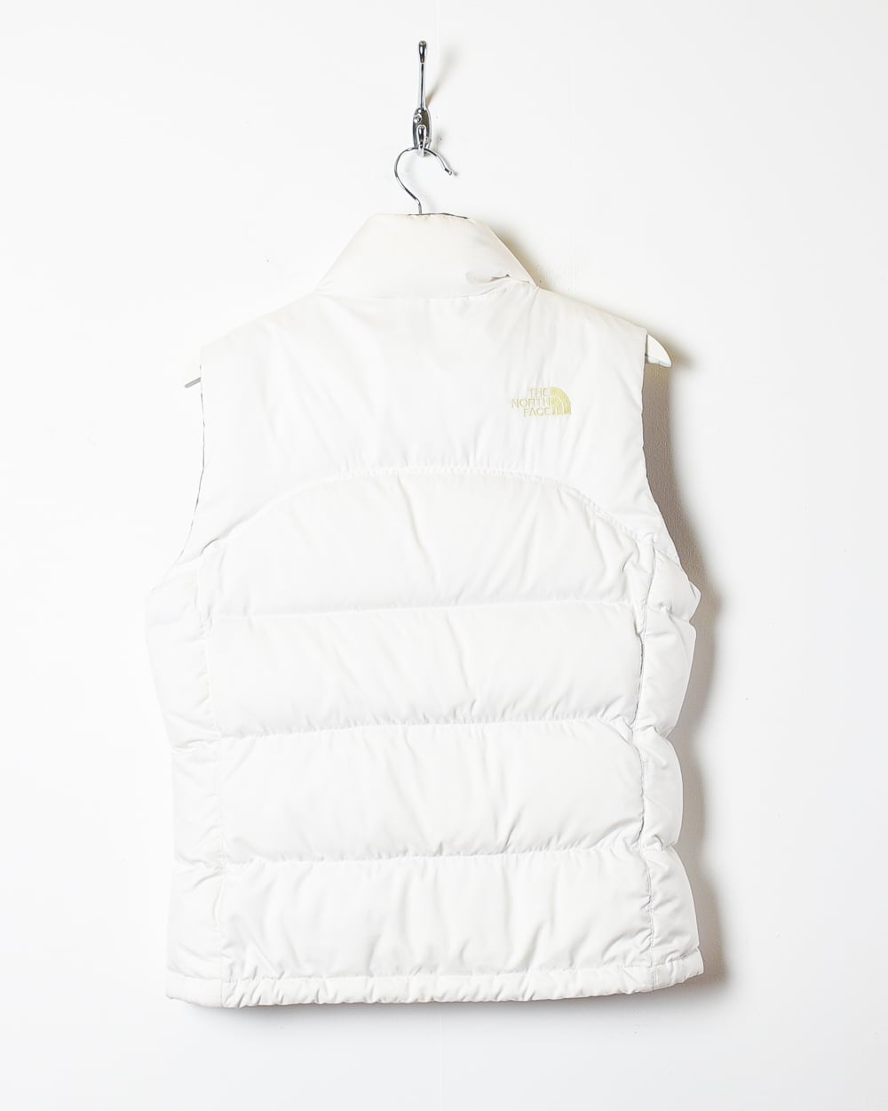 White The North Face Women's 700 Down Gilet - Small 