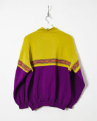 Diadora Etno Folk Sweatshirt - Medium - Domno Vintage 90s, 80s, 00s Retro and Vintage Clothing 