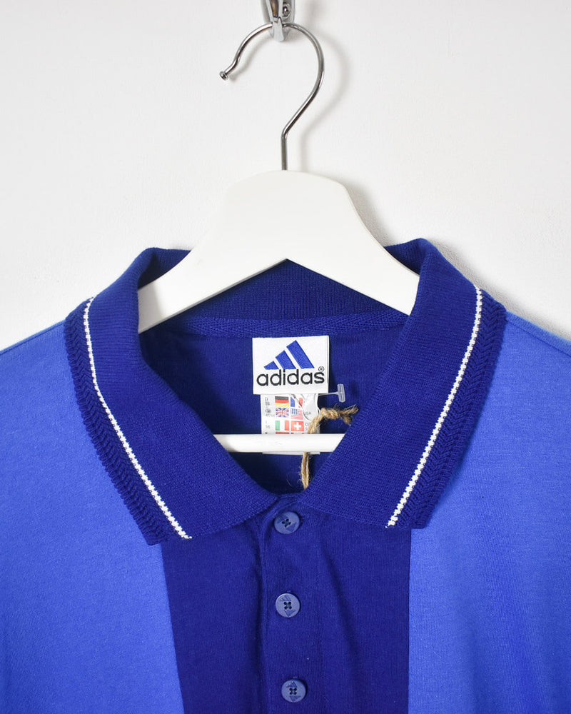 Adidas Polo Shirt - X-Large - Domno Vintage 90s, 80s, 00s Retro and Vintage Clothing 