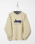 Jeep There's Only One Sweatshirt - Medium - Domno Vintage 90s, 80s, 00s Retro and Vintage Clothing 