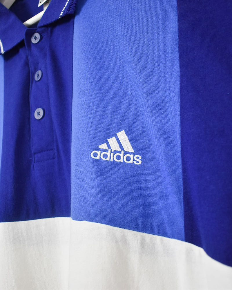 Adidas Polo Shirt - X-Large - Domno Vintage 90s, 80s, 00s Retro and Vintage Clothing 