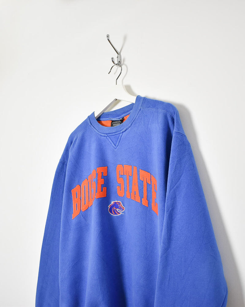 Boise State Sweatshirt - Medium - Domno Vintage 90s, 80s, 00s Retro and Vintage Clothing 