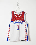 Vintage 90s Basketball Vest - Large - Domno Vintage