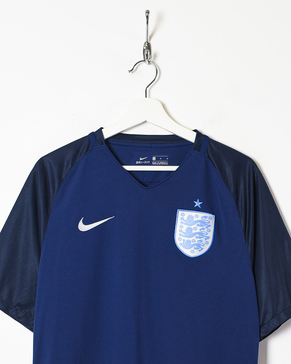 Navy Nike 2017 England Away Shirt - Large