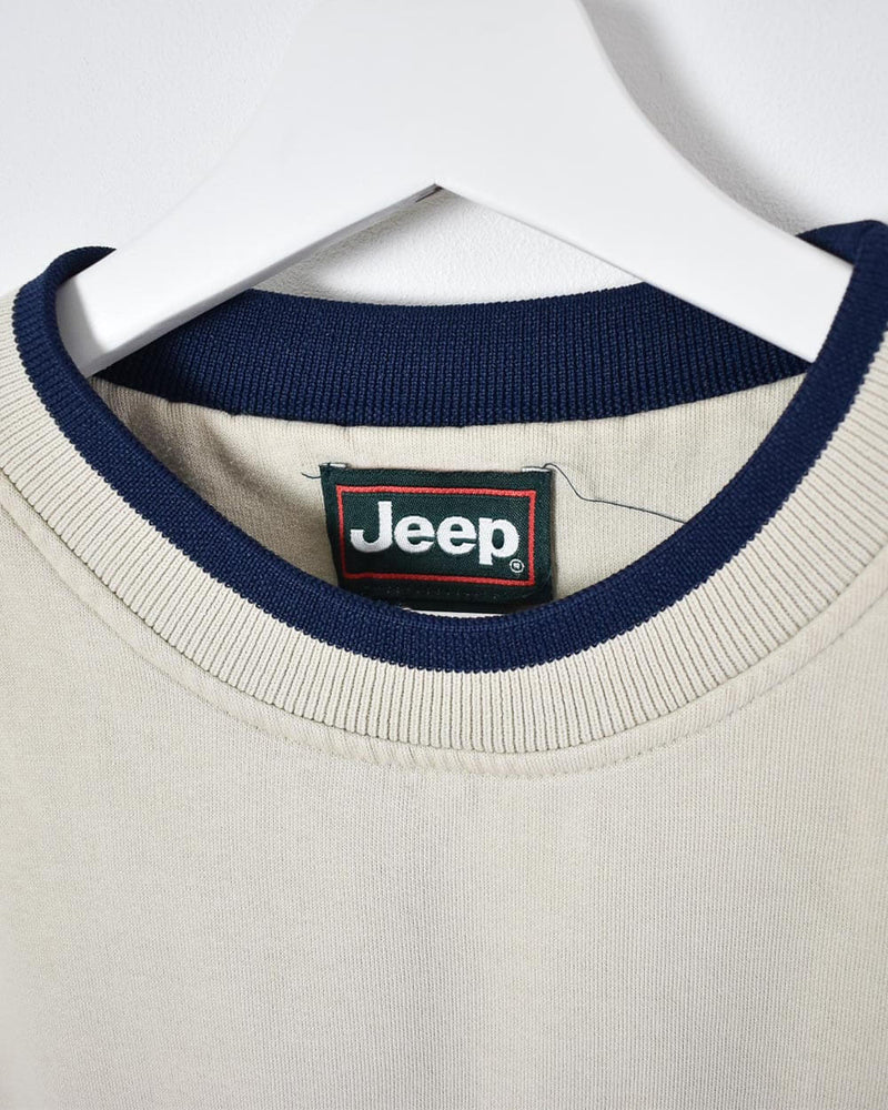 Jeep There's Only One Sweatshirt - Medium - Domno Vintage 90s, 80s, 00s Retro and Vintage Clothing 