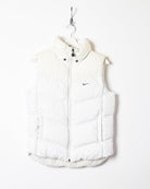 White Nike Women's Down Gilet - Medium 