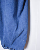 Blue Carhartt Distressed Carpenter Jeans - W34 L32