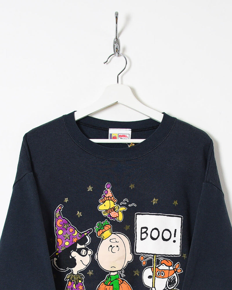 Snoopy Dog Boo Sweatshirt - Medium - Domno Vintage 90s, 80s, 00s Retro and Vintage Clothing 