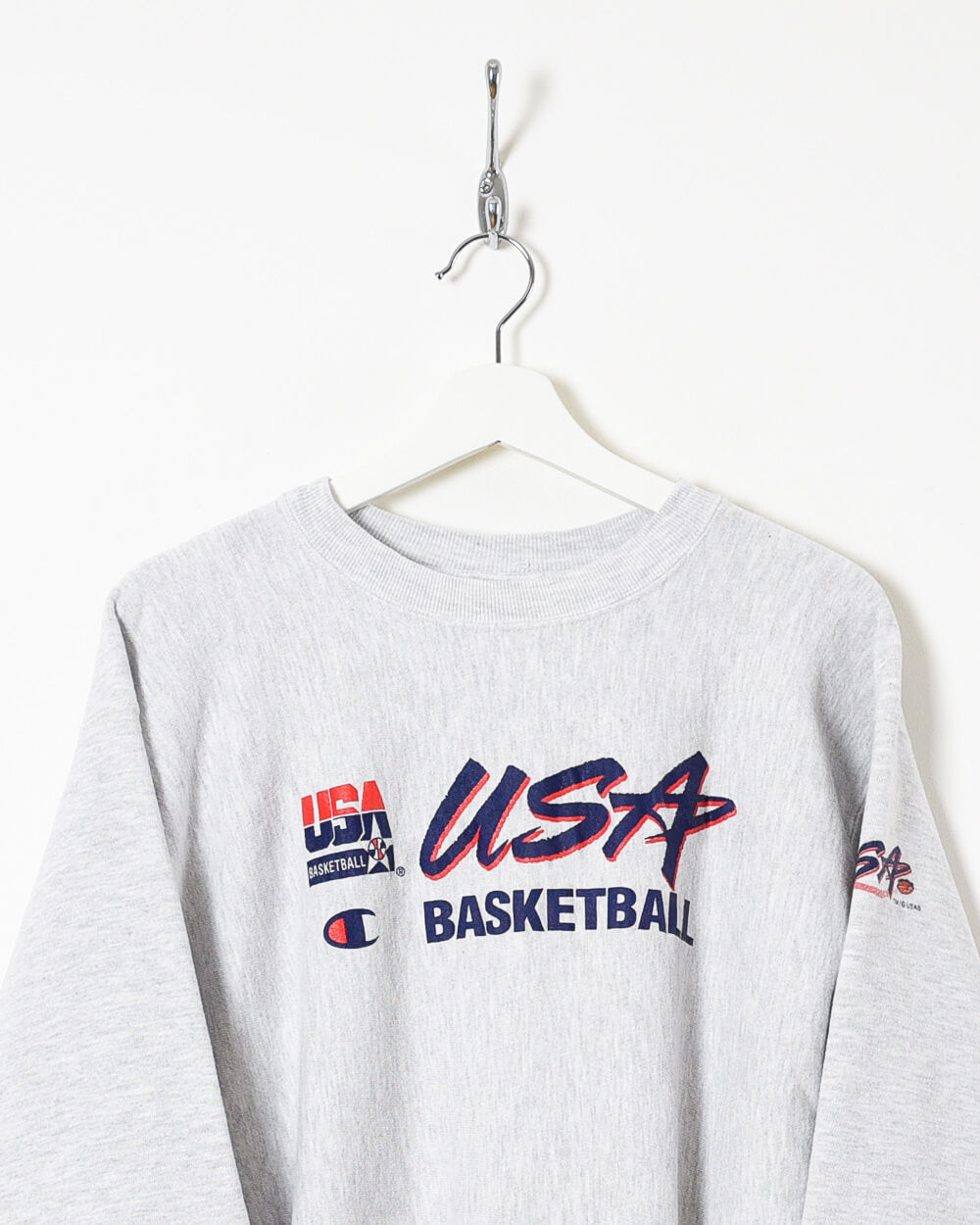 Champion Reverse Weave USA Basketball Sweatshirt - X-Large - Domno Vintage 90s, 80s, 00s Retro and Vintage Clothing 