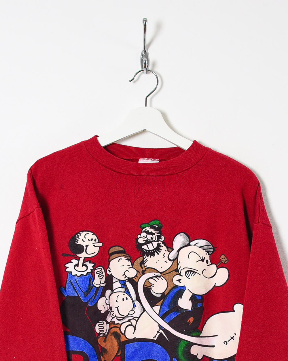 Popeye Sweatshirt -Small - Domno Vintage 90s, 80s, 00s Retro and Vintage Clothing 