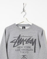 Stussy New York Los Angeles Tokyo London Paris Shirt, hoodie, sweater, long  sleeve and tank top