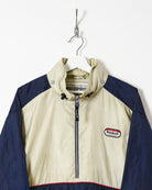 Reebok Athletic Department 1/2 Zip Windbreaker Jacket - Medium - Domno Vintage 90s, 80s, 00s Retro and Vintage Clothing 