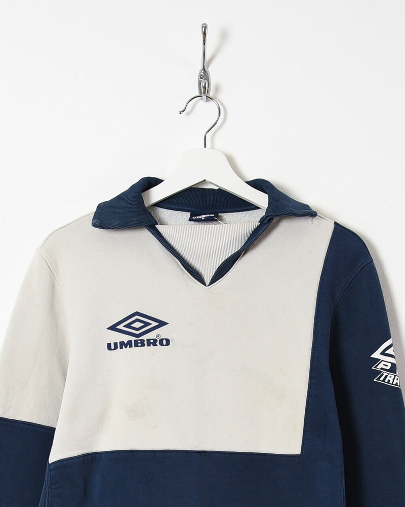 Umbro Training Sweatshirt - Small - Domno Vintage 90s, 80s, 00s Retro and Vintage Clothing 