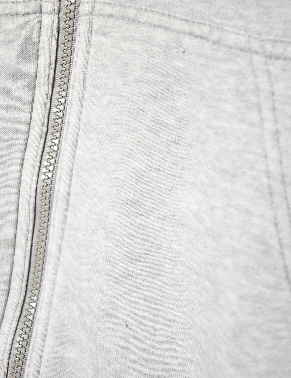 Stone Adidas Zip-Through Hoodie - Medium