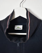 Lacoste 1/4 Zip Sweatshirt - Large - Domno Vintage 90s, 80s, 00s Retro and Vintage Clothing 