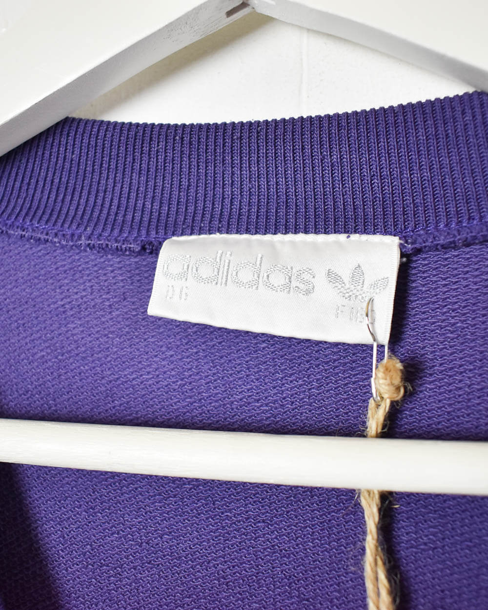 Purple Adidas Asking For Quality Sweatshirt - Small