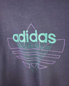 Purple Adidas Asking For Quality Sweatshirt - Small