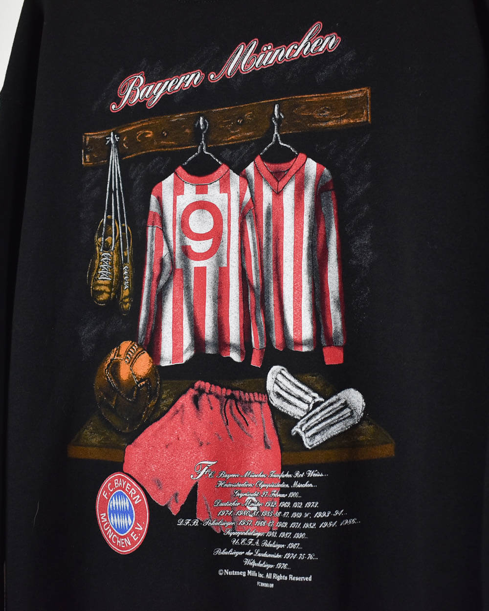 Black Bayern Munich Locker Room Sweatshirt - Large