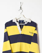 Yellow Polo Ralph Lauren Rugby Shirt - Large