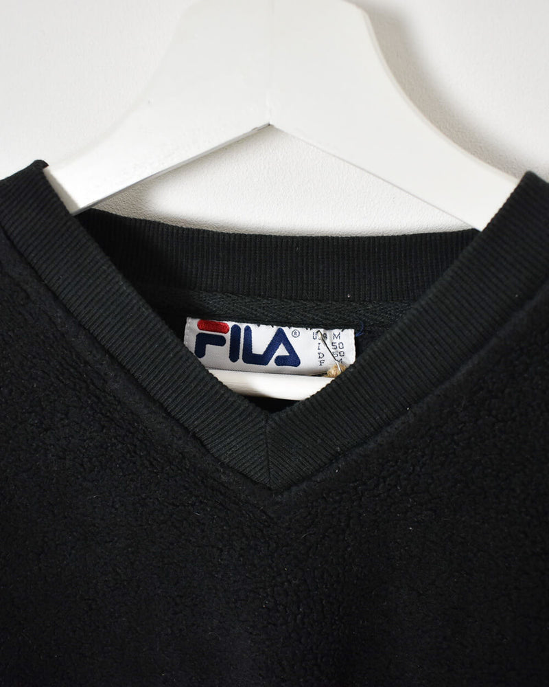 Fila Pullover Fleece - Medium - Domno Vintage 90s, 80s, 00s Retro and Vintage Clothing 