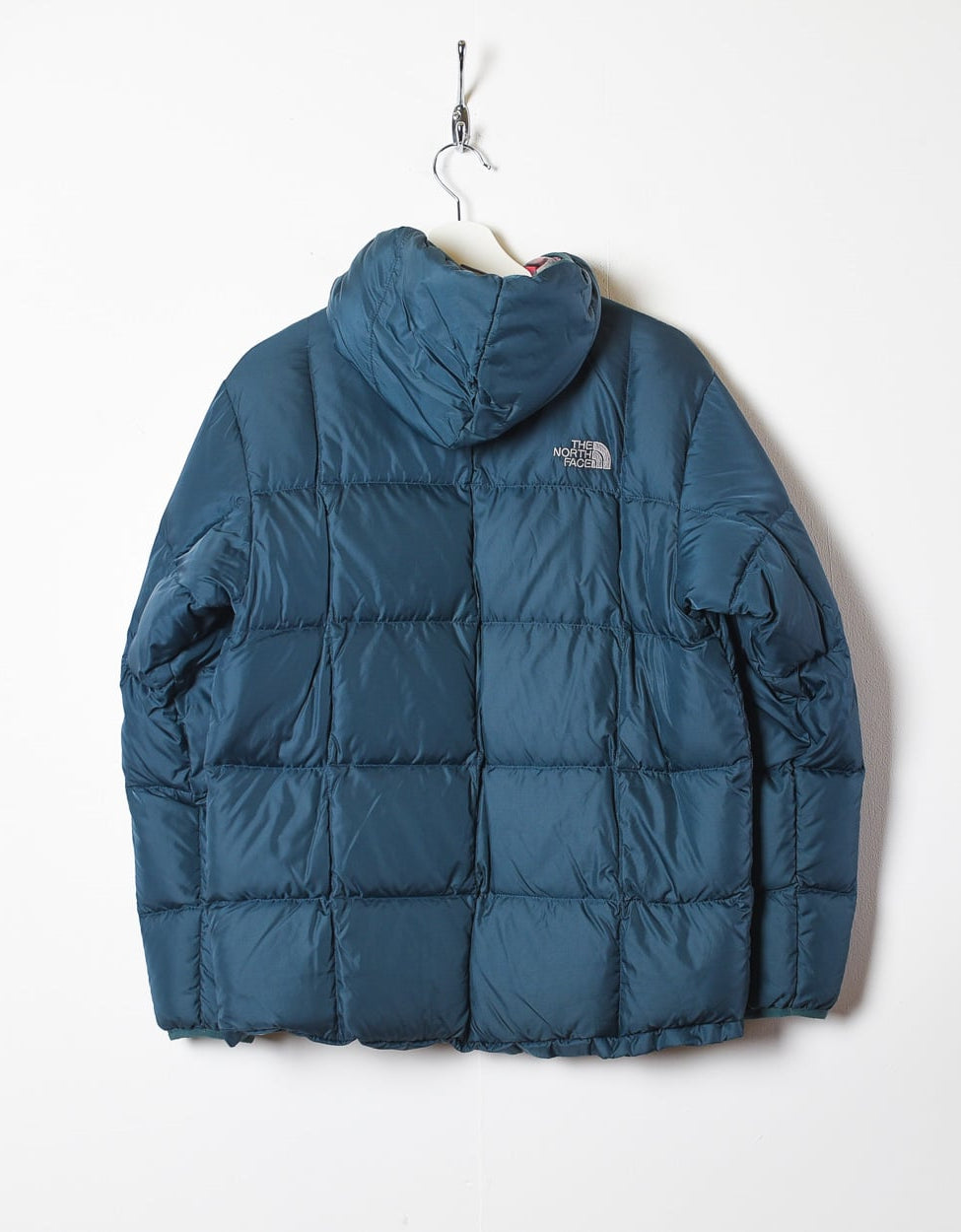 Blue The North Face Reverisble 550 Puffer Jacket - Small