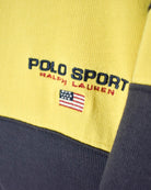 Yellow Polo Ralph Lauren Rugby Shirt - Large