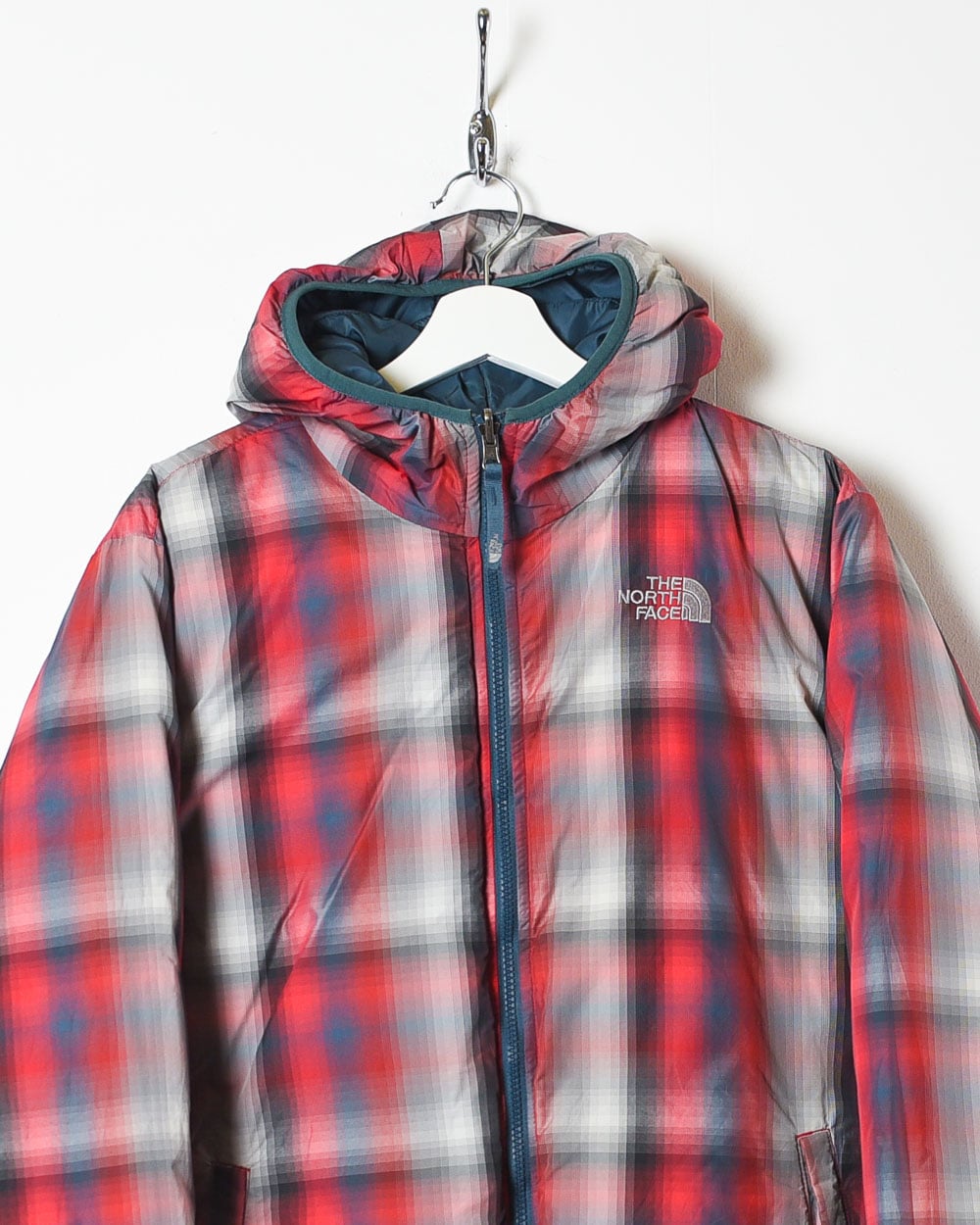 North face store plaid jacket