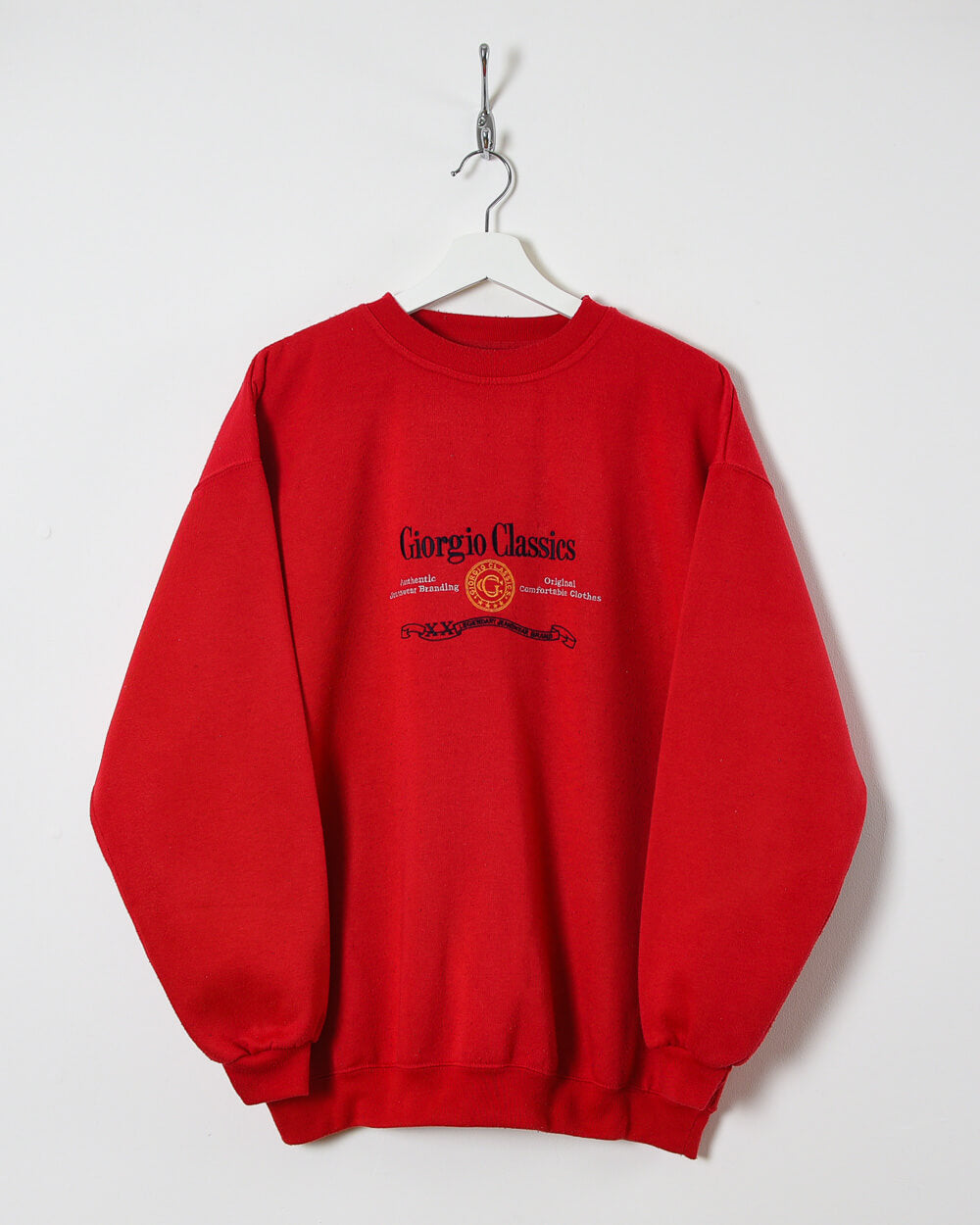 Giorgio Classics Sweatshirt - Large - Domno Vintage 90s, 80s, 00s Retro and Vintage Clothing 