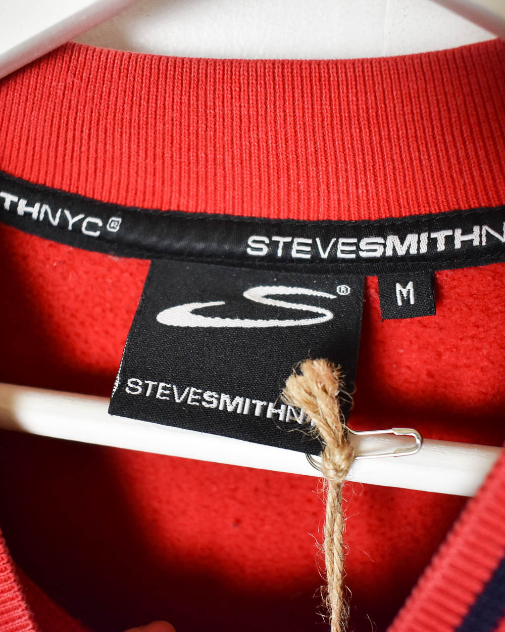 Red Steve Smith NYC Sweatshirt - Small