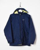 Nike Hooded Winter Coat - X-Small - Domno Vintage 90s, 80s, 00s Retro and Vintage Clothing