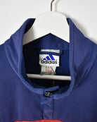 Adidas 1/4 Zip Jacket - Medium - Domno Vintage 90s, 80s, 00s Retro and Vintage Clothing 