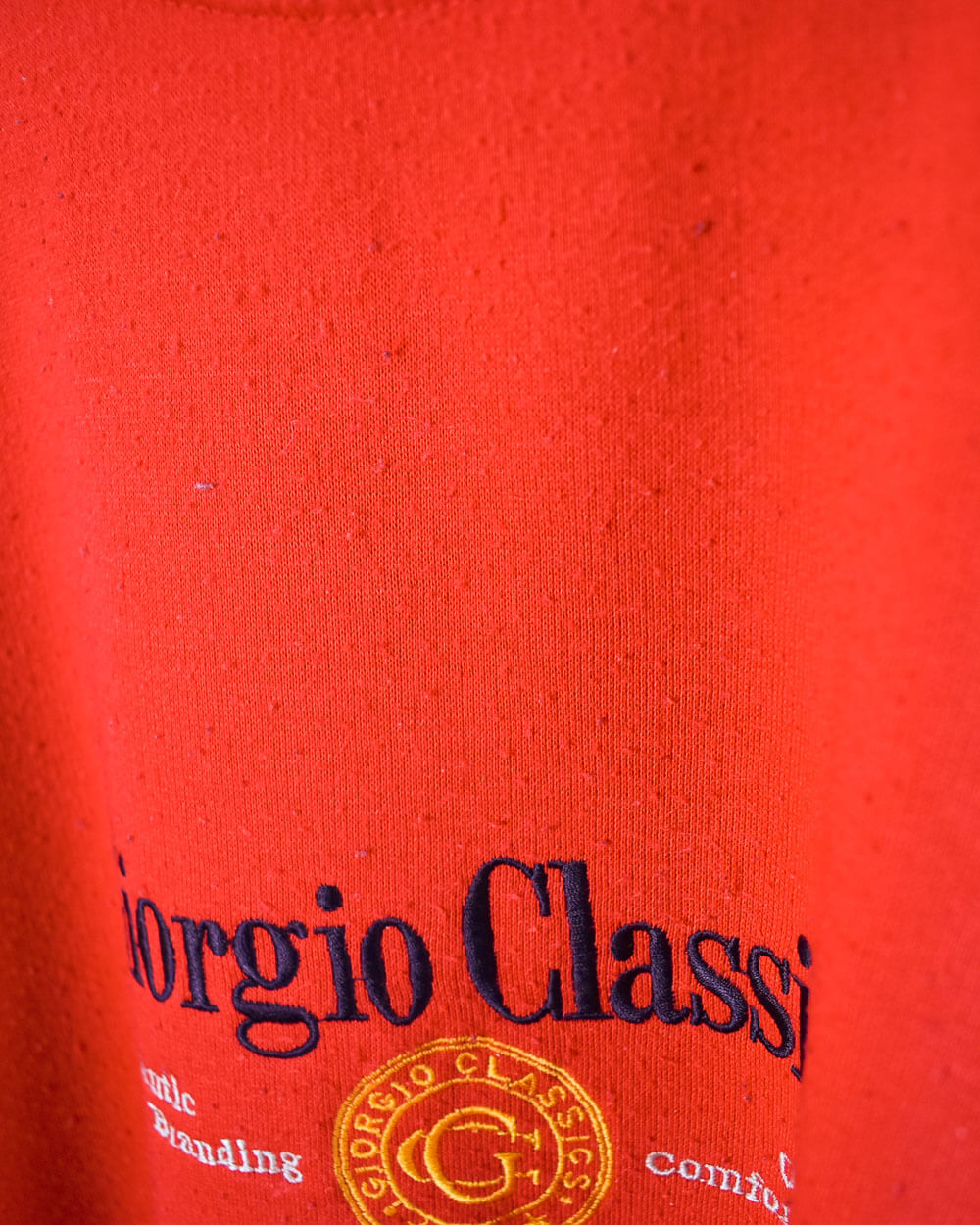 Giorgio Classics Sweatshirt - Large - Domno Vintage 90s, 80s, 00s Retro and Vintage Clothing 