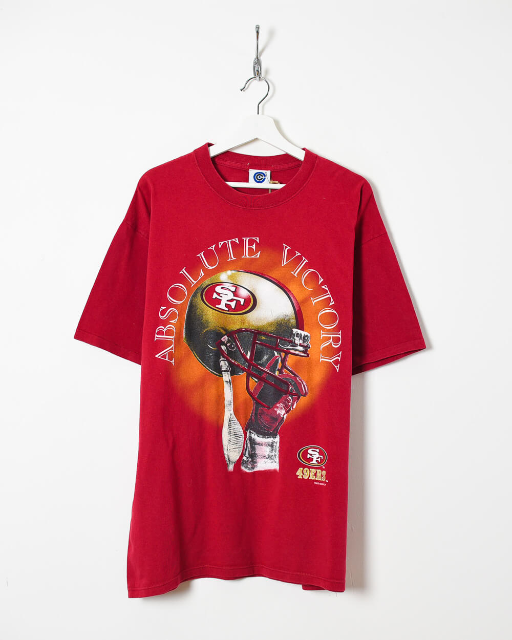 College Concepts Absolute Victory 49ers T-Shirt - X-Large - Domno Vintage 90s, 80s, 00s Retro and Vintage Clothing 