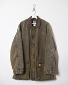 Brown Carhartt Tall Workwear Jacket - Large