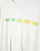 White Nike T-Shirt - XX-Large