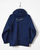 Nike Hooded Winter Coat - X-Small - Domno Vintage 90s, 80s, 00s Retro and Vintage Clothing 