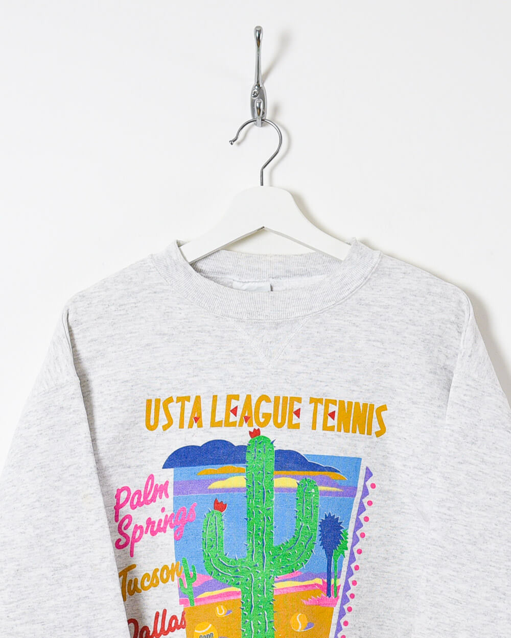 USTA League Tennis 1991 National Championships Sweatshirt - Medium - Domno Vintage 90s, 80s, 00s Retro and Vintage Clothing 